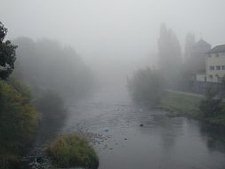 Mist on the river