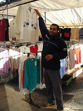 Clothes stall