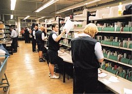 Sorting office