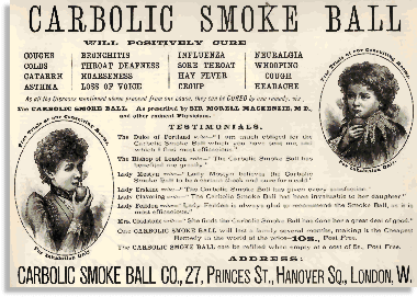 Carlill v Carbolic Smoke Ball Co