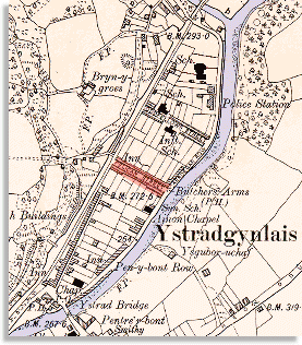 Pelican Street, Ystradgynlais, 1906.