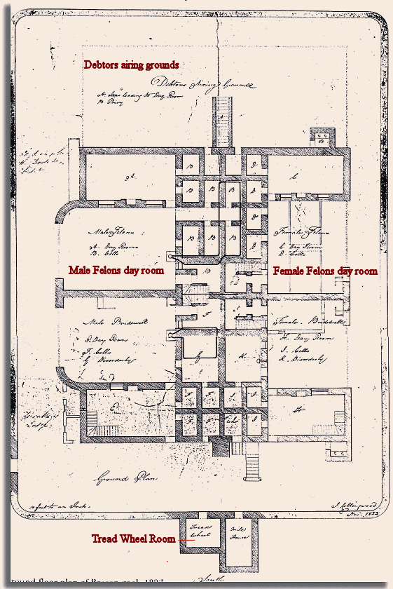 Ground floor plan 1822