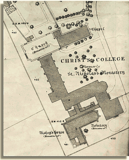 Plan of Christ College, Brecon