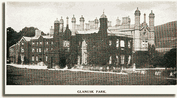 Glanusk Park. Archifau Sir Powys