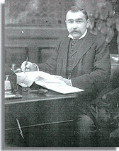 Photograph of Dr Bowen Davies taken in 1891