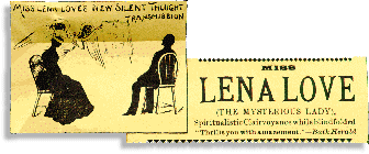 "Miss Lena Love's New Silent Thought Transmission"
