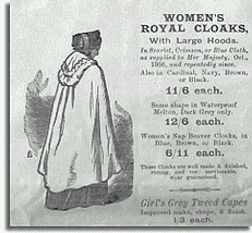 Women's Royal Cloaks